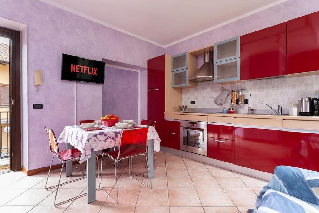 Alex Haus Appartement Somma Lombardo Buitenkant foto