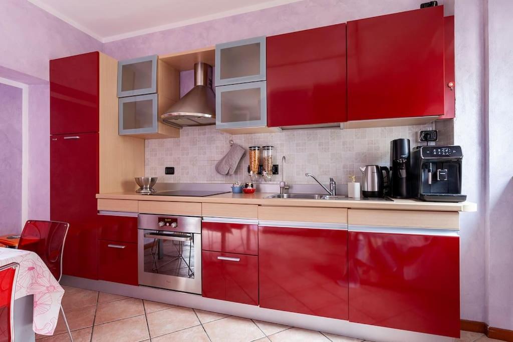 Alex Haus Appartement Somma Lombardo Buitenkant foto
