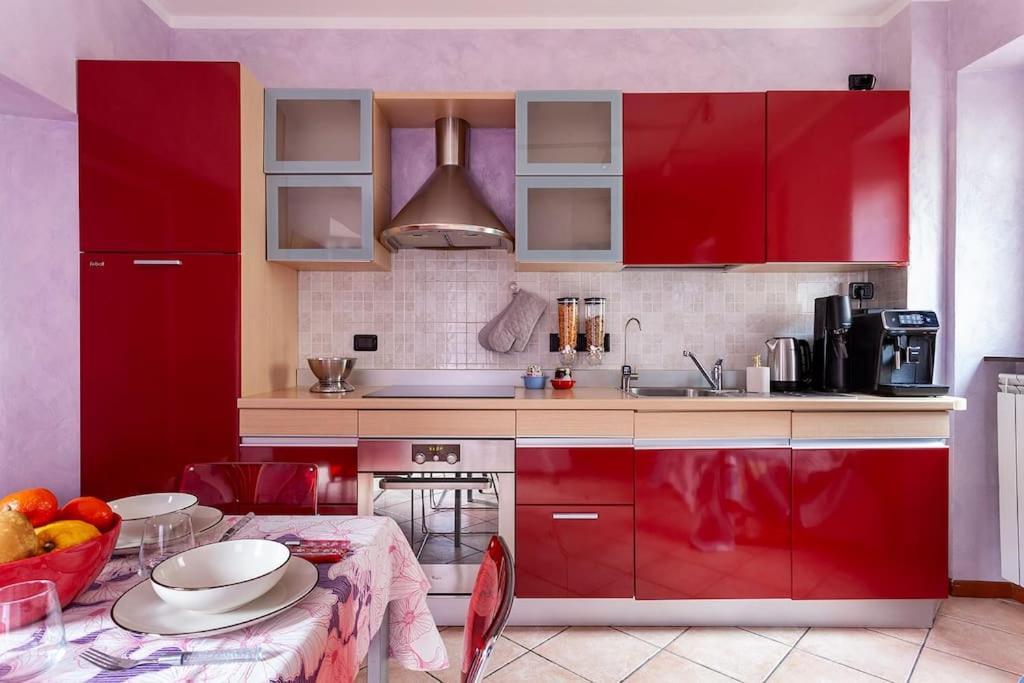 Alex Haus Appartement Somma Lombardo Buitenkant foto